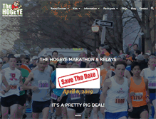 Tablet Screenshot of hogeyemarathon.com